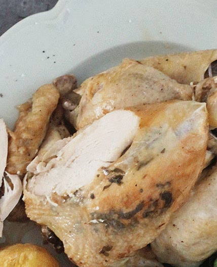Pressure cooker chicken