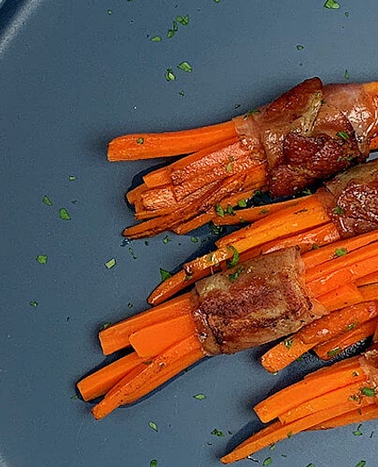 Prosciutto Wrapped Carrots