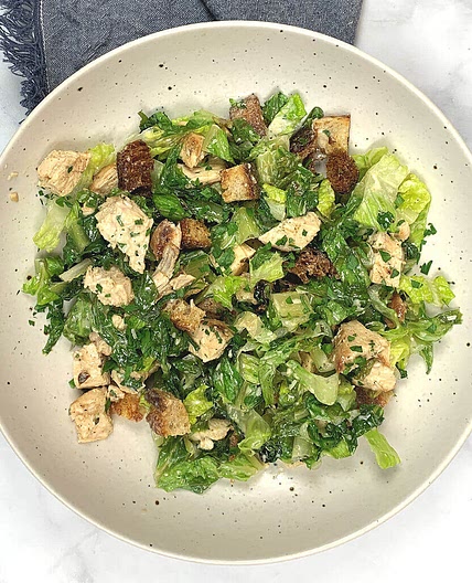 Grilled Chicken Caesar Salad
