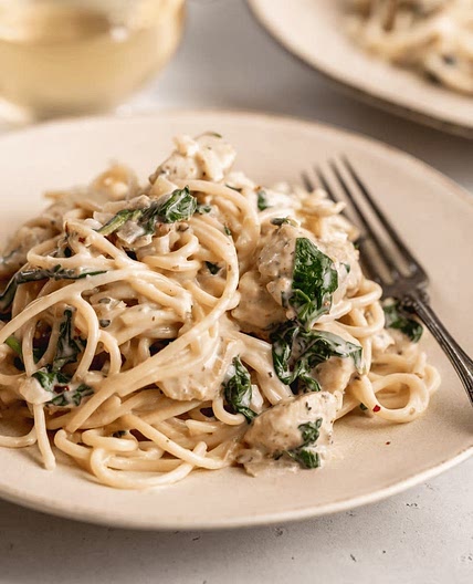 Parmesan Cottage Cheese Pasta Sauce