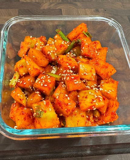 무보다 맛있는 수박껍질 깍두기