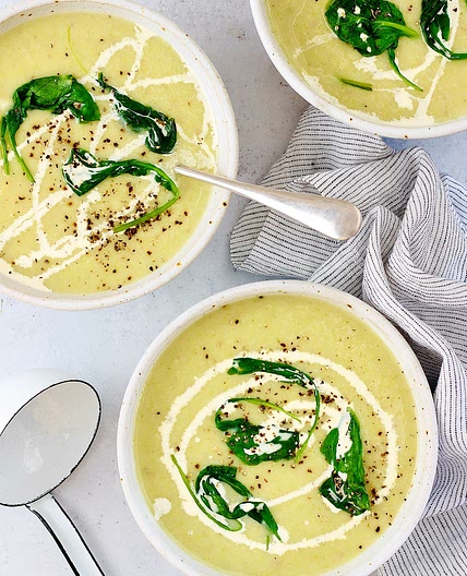 Leek & potato soup