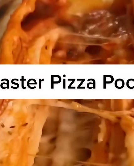 Toaster Pizza Pocket (Quick Snack Hack)