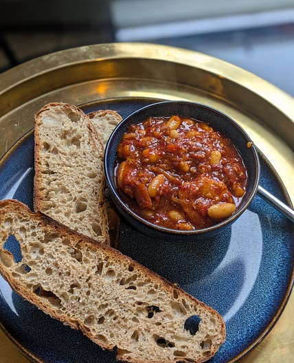 Prawn, 'Nduja and Haricot Bean Stew