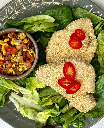 Air Fryer Tuna Steak