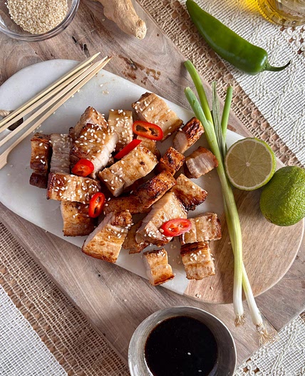 Air Fryer Pork Belly