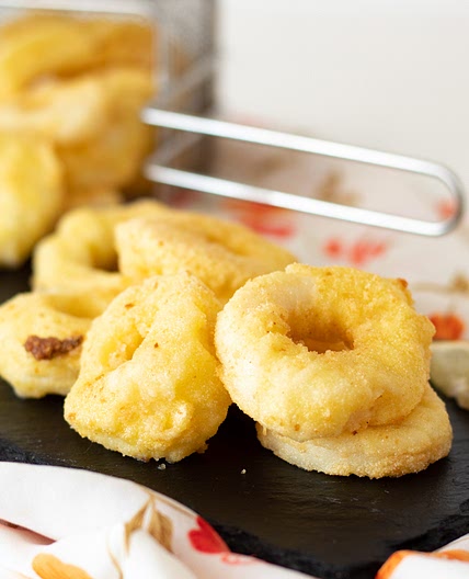 anelli di totano fritti ricetta facile