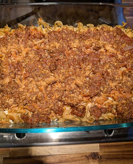 Hamburger Cheese Bake