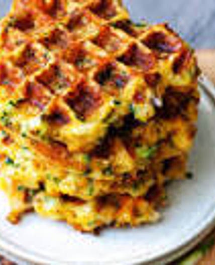 Zucchini-Waffeln