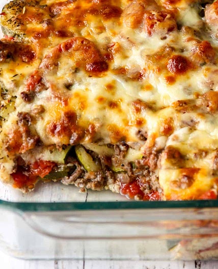 Ground Beef Zucchini Casserole