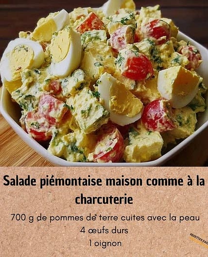 Salade piémontaise maison comme à la charcuterie