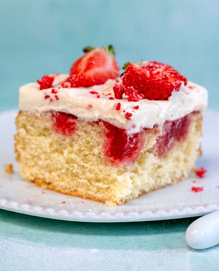 Strawberry Poke Cake