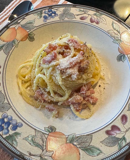 Pâtes carbonara