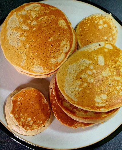 Almond Buckwheat Pancakes