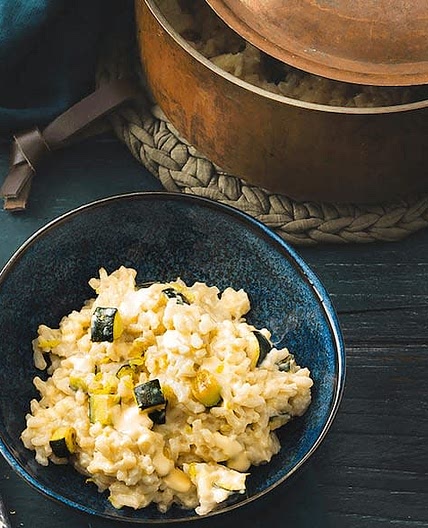 Zucchini-Zitronen-Risotto
