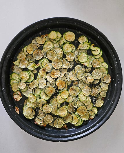 Zucchine super croccanti con crosta di formaggio #Microonde #Microwave