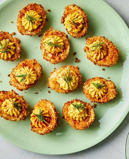 Fried Deviled Eggs