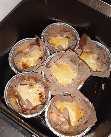 Pastéis de Nata fit con pasta fillo – versione friggitrice ad aria