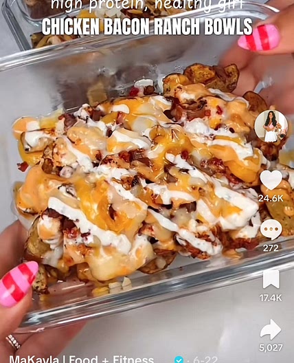 Chicken Bacon Ranch Bowls