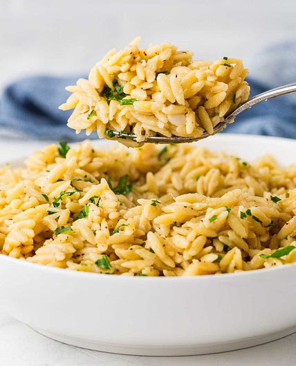 Lemon Orzo