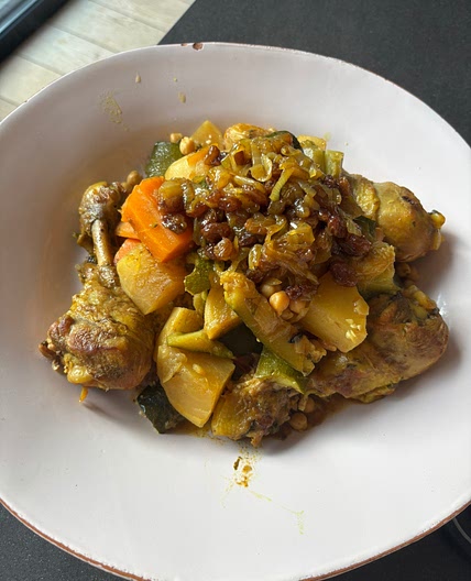 Couscous marocain poulet