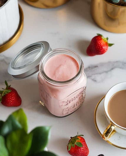 Strawberry Shortcake Coffee Creamer