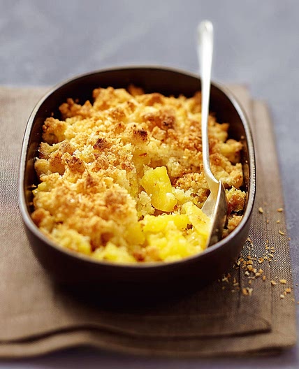 Crumble d'ananas