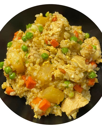 Pineapple Chicken Fried Rice