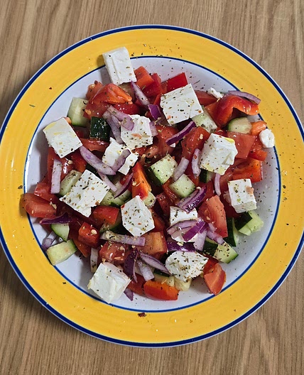 quick mediterranean salad