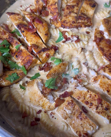 Chicken Bacon Ranch Pasta