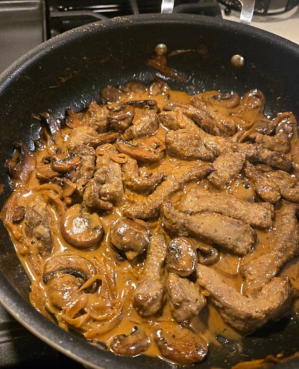 Breef stroganoff