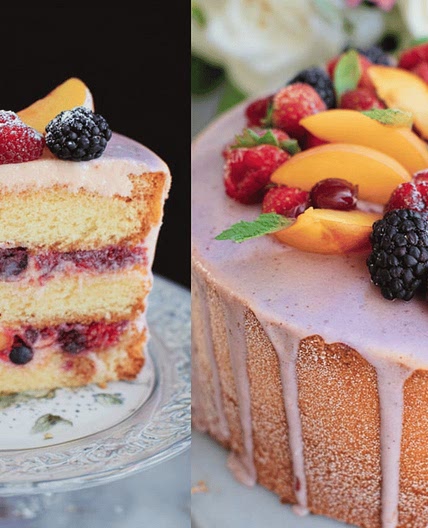 Summer Fruit Sangria Cake Recipe - Tent Trail Camping