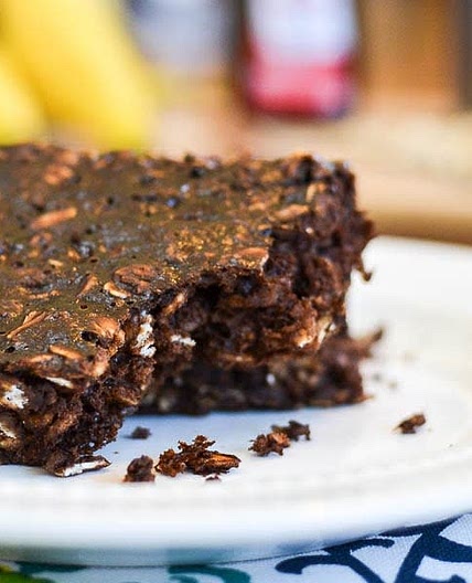 Spiced Oat and Honey Squares