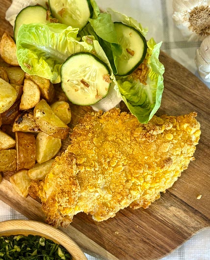 Air Fryer Chicken Kiev