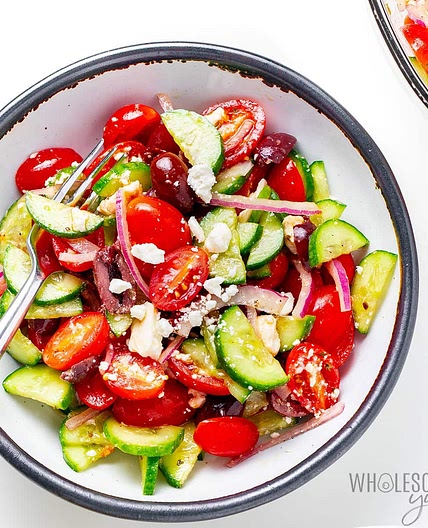 Greek Salad Recipe (15 Min)