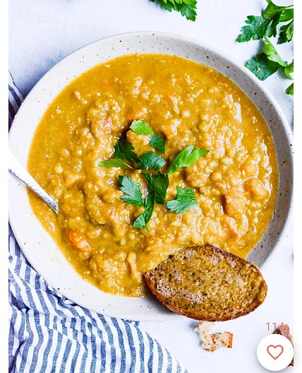 Slow Cooker Split Pea Soup