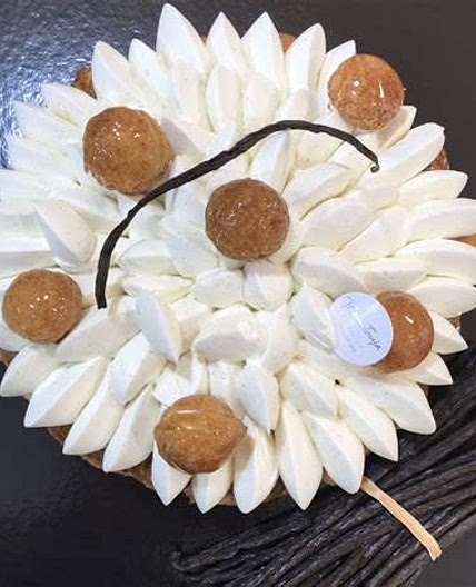 Creme légère vanille au chocolat blanc