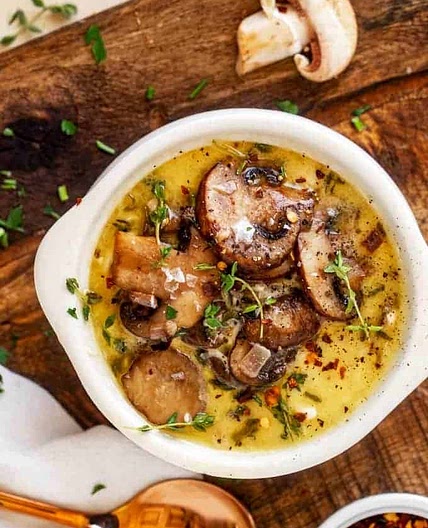 Keto Mushroom Soup Recipe
