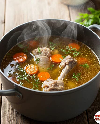 Classic Chicken Stock Recipe – Easy Homemade Broth | Sharp Blades