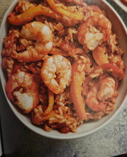 King prawn Jambalaya