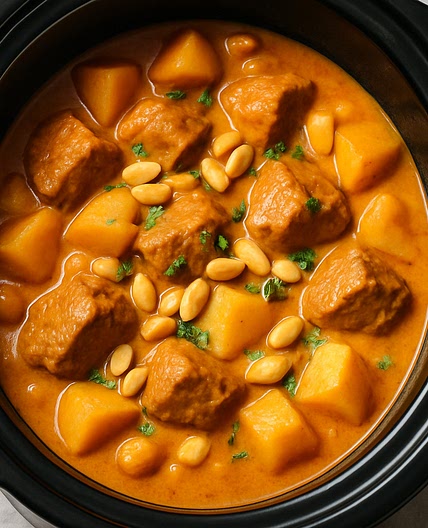 Slow Cooker Massaman Curry (Thicker Version)