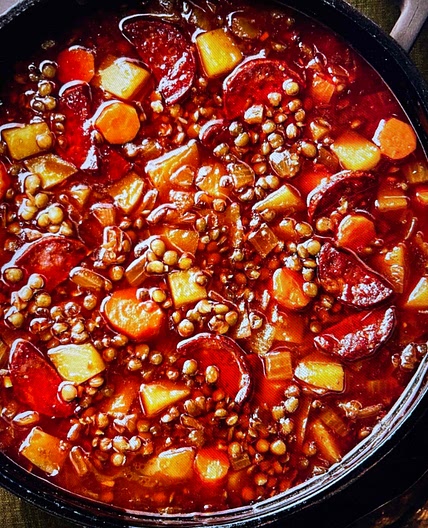 Chorizo Lentil Stew