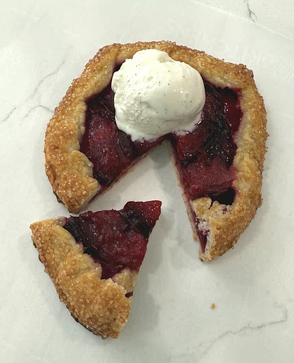 Mini Plum Galettes