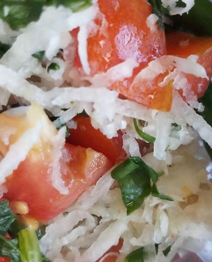 मूली लच्छा सलाद (muli lachha salad recipe in hindi)