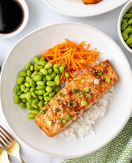 Baked Teriyaki Salmon