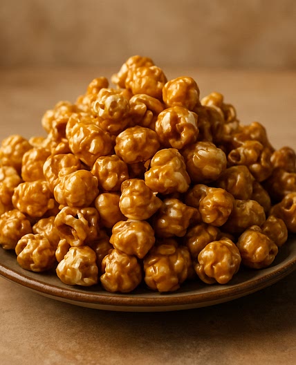 Karamell Popcorn