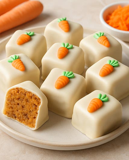 Karotten-Cake-Bonbons