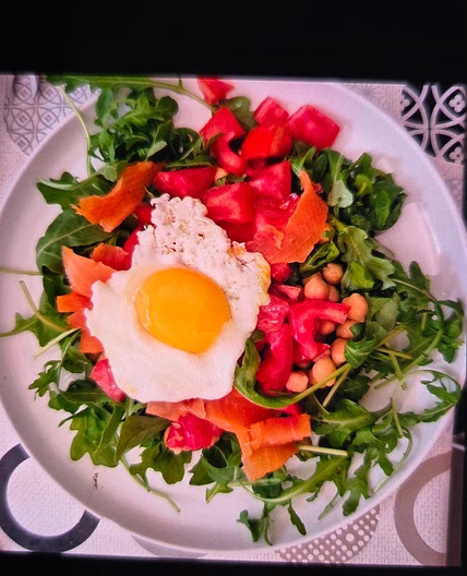 Salade protéinée