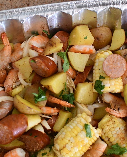 Sheet Pan Shrimp Boil