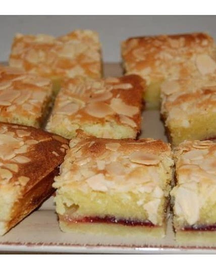 Bakewell Jam Slice